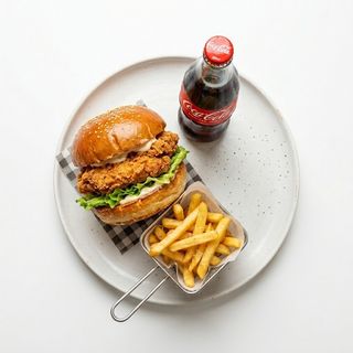 Chicken Burger Combo