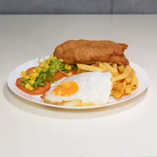Plato Combinado Con Chuleta