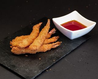 Gambas fritas (5 pzs.)