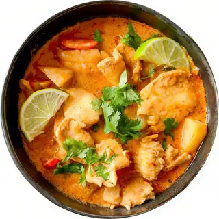 Curry Massaman Con Gambas