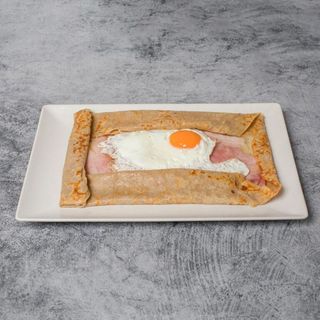 Galette mixta de jamón y queso