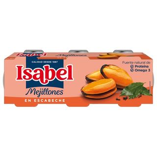 Mejillón Isabel Escabeche 3 Uds.