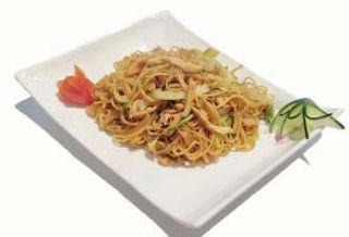 182. Spaghetti con pollo