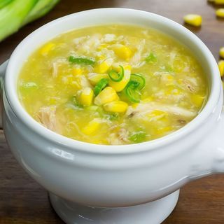 10.- Sopa De Pollo Y Maíz