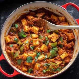 Karahi paneer