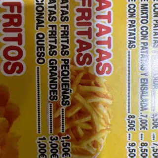 Patatas Fritas (Pequeñas)