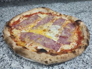 Pizza Carbonara (L)