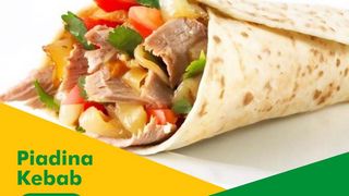 Piadina kebab singolo