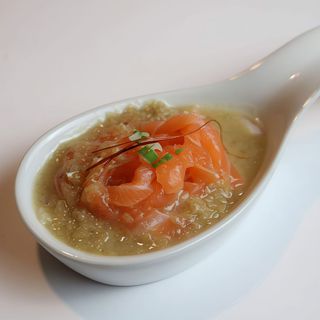 Tartar  De Salmón Y Cebolla