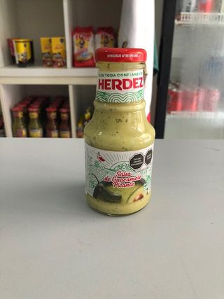Salsa Guacamole Picante, Herdez, 240G