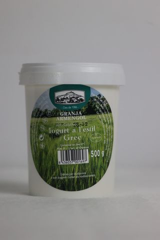 Iogurt Grec Granja Armengol 500Gr