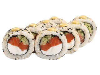 G Рол Філадельфія з лососем в кунжуті (0.24)