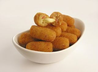 Croquete de Presunto com Queijo Amanteigado