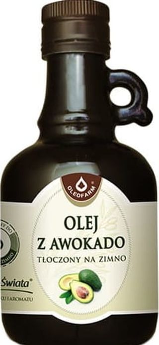 Olej z awokado tłoczony na zimno Oleje świata 250ml Oleofarm