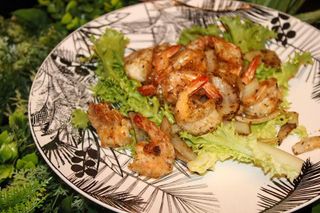 A135. Gamberi sale-pepe grigliati*