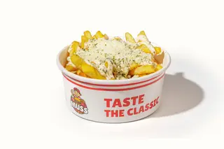 Loaded Fries with truffle and parmesan