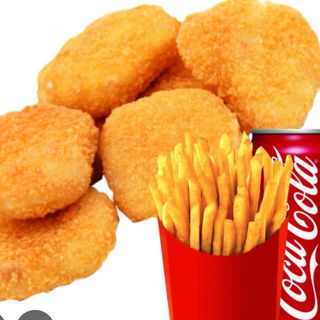 Menù crocchette di pollo