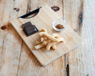 Churritos com Nuttella