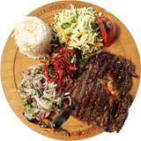 Аржентински стек с гарнитура (400г)