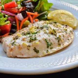 Lemon tilapia fillet