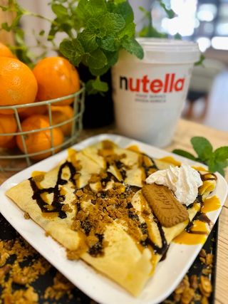 Nutella & mango