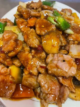 Pollo Kong Bao A La Plancha