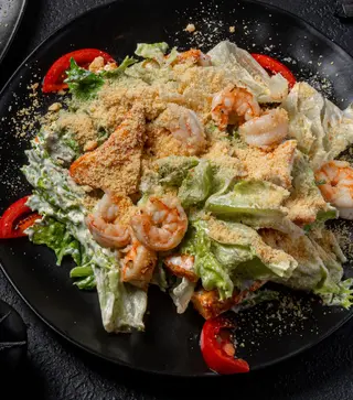 Цезарь с креветками  (300гр)