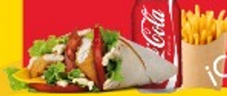 Menú Burrito De Pollo Crujiente