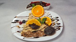 Palačinka sa eurokremom i jafa keksom