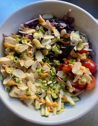 P VEGAN POLLO SPICY