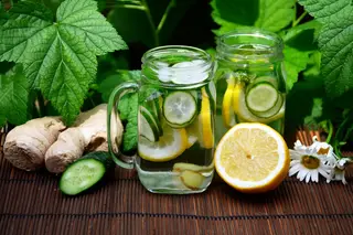 Citron Au Gingembre et à la Menthe