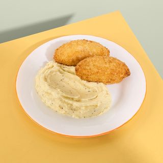 Котлетки з Києва із трюфельно-картопляним пюре