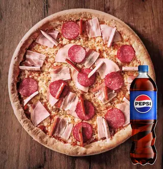 CZTERY MIĘSA 32  cm + Pepsi 0,5l