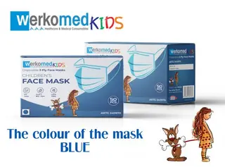 Children Surgical Mask Blue 50s Promo