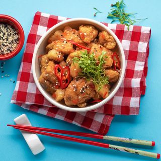 Курочка в кисло-солодкому соусі