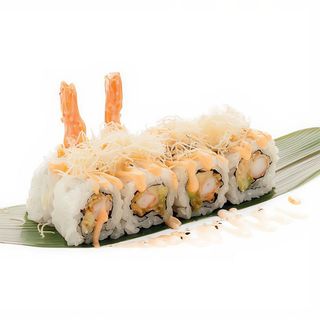 221 Uramaki spicy ebiten 8 pezzi