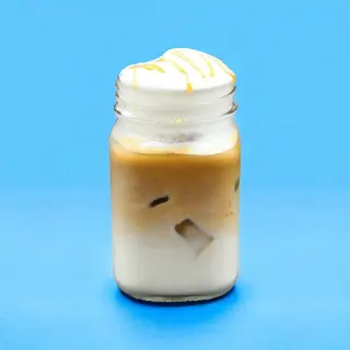 Iced coffe al caramello