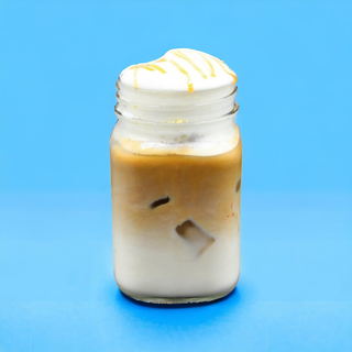 Iced coffe al caramello