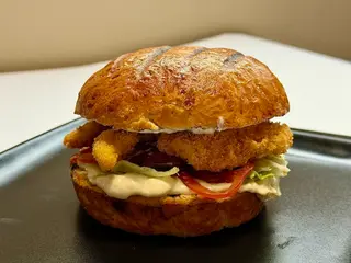 Crispy burger