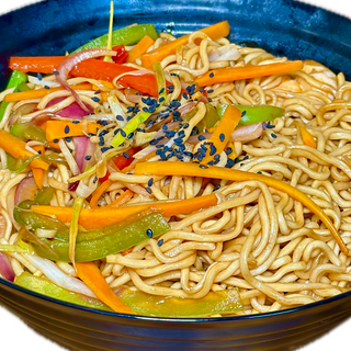 Bowl de noodles mixto de una carne y gambas