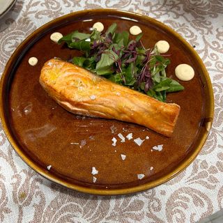 Filete De Salmón A La Plancha