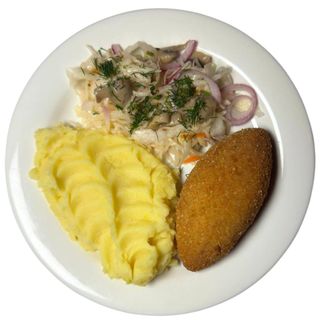 Kotlet po kijowsku z mielonego mięsa