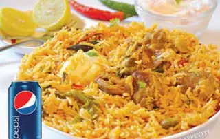 Riso basmati con carne