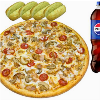 Menu Pizza Familiar 40cm