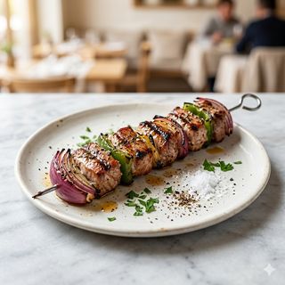 Brocheta De Solomillo De Cerdo