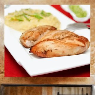 Հավի կրծքամիս տապակած