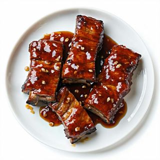 Costine di suino in agrodolce