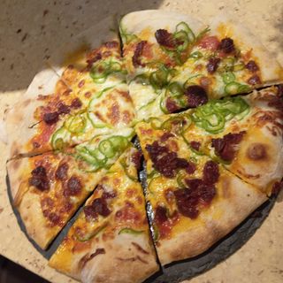 Pizza criolla (33 cm.)