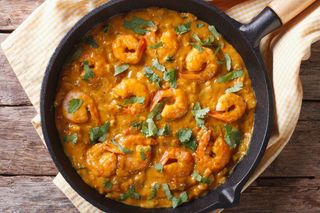Gambas al Curry