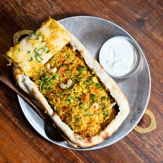 Biryani de Verduras (Vegano)